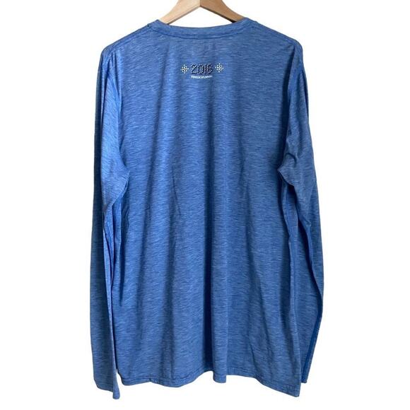 Lot 2 Brooks Run Happy Long Sleeve Shirts XL Spread Cheer Yeti Holiday Graphic - Picture 3 of 11